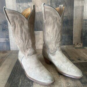 Frye Vintage Suede Roughout Western Cowboy Boots Mens 9.5 D